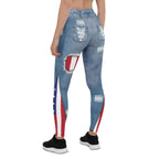 Patriotic Denim Leggings