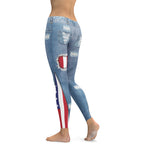 Patriotic Denim Leggings