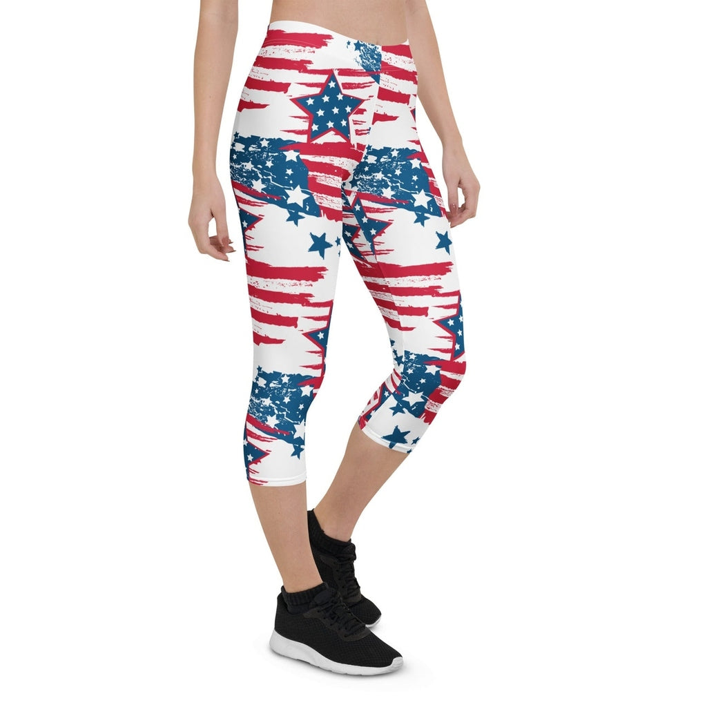 Patriotic Pride Capris
