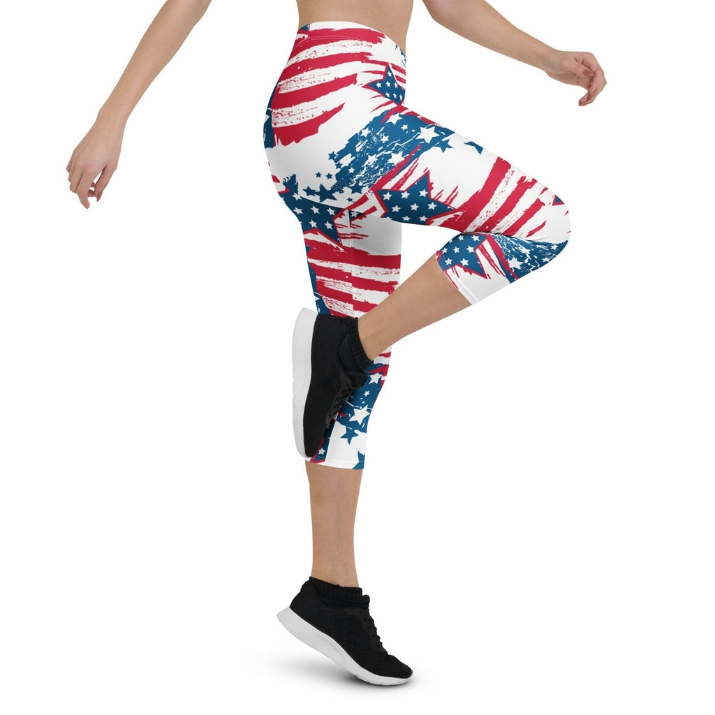 Patriotic Pride Capris