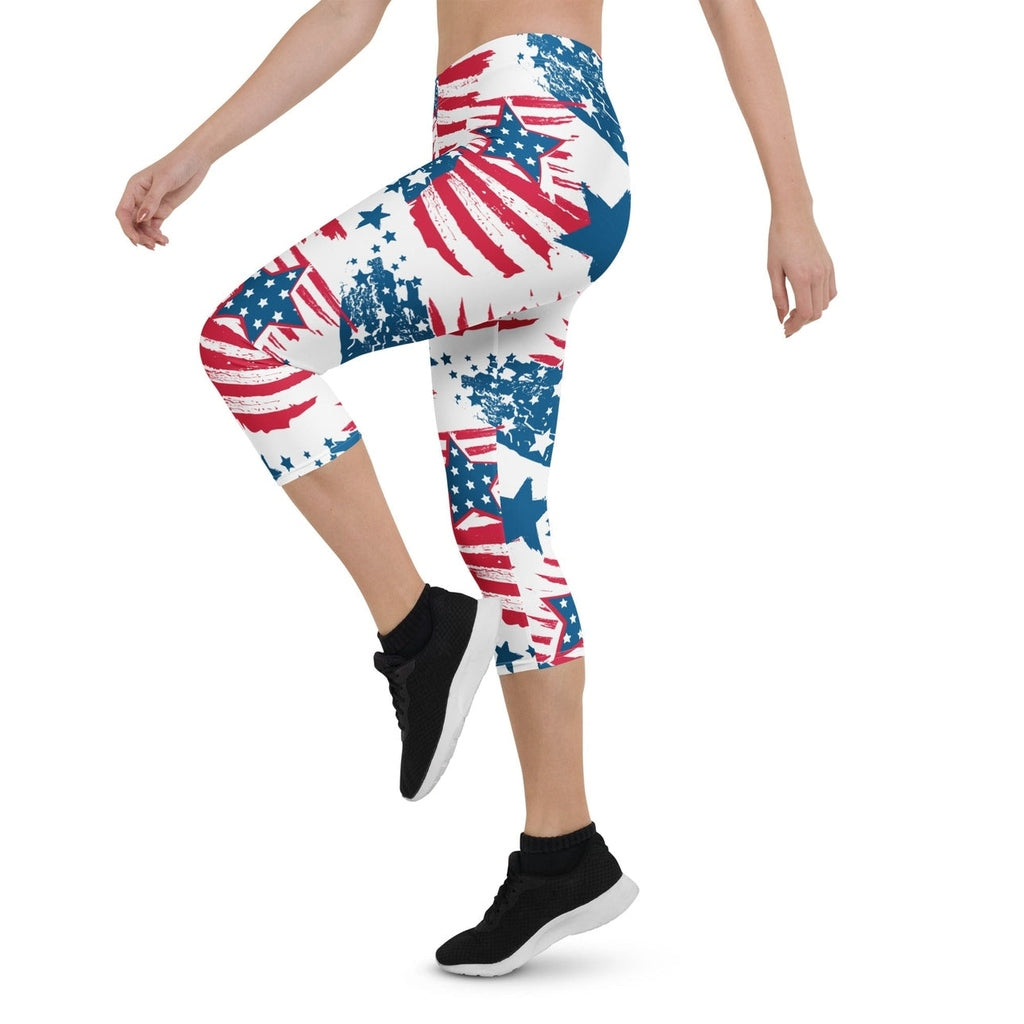 Patriotic Pride Capris