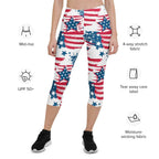 Patriotic Pride Capris