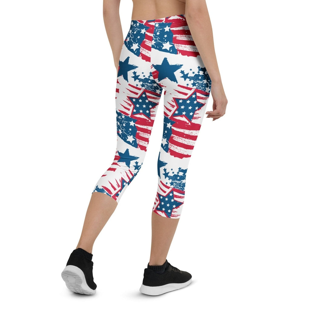 Patriotic Pride Capris