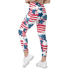 Patriotic Pride Leggings With Pockets