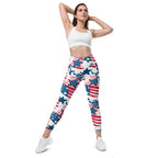 Patriotic Pride Leggings With Pockets