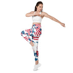 Patriotic Pride Leggings With Pockets