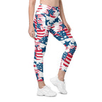 Patriotic Pride Leggings With Pockets
