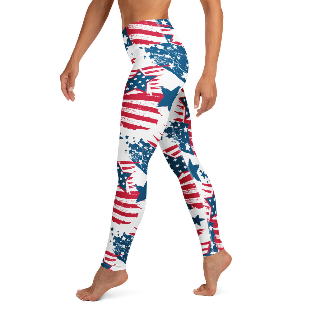 Patriotic Pride Yoga Leggings