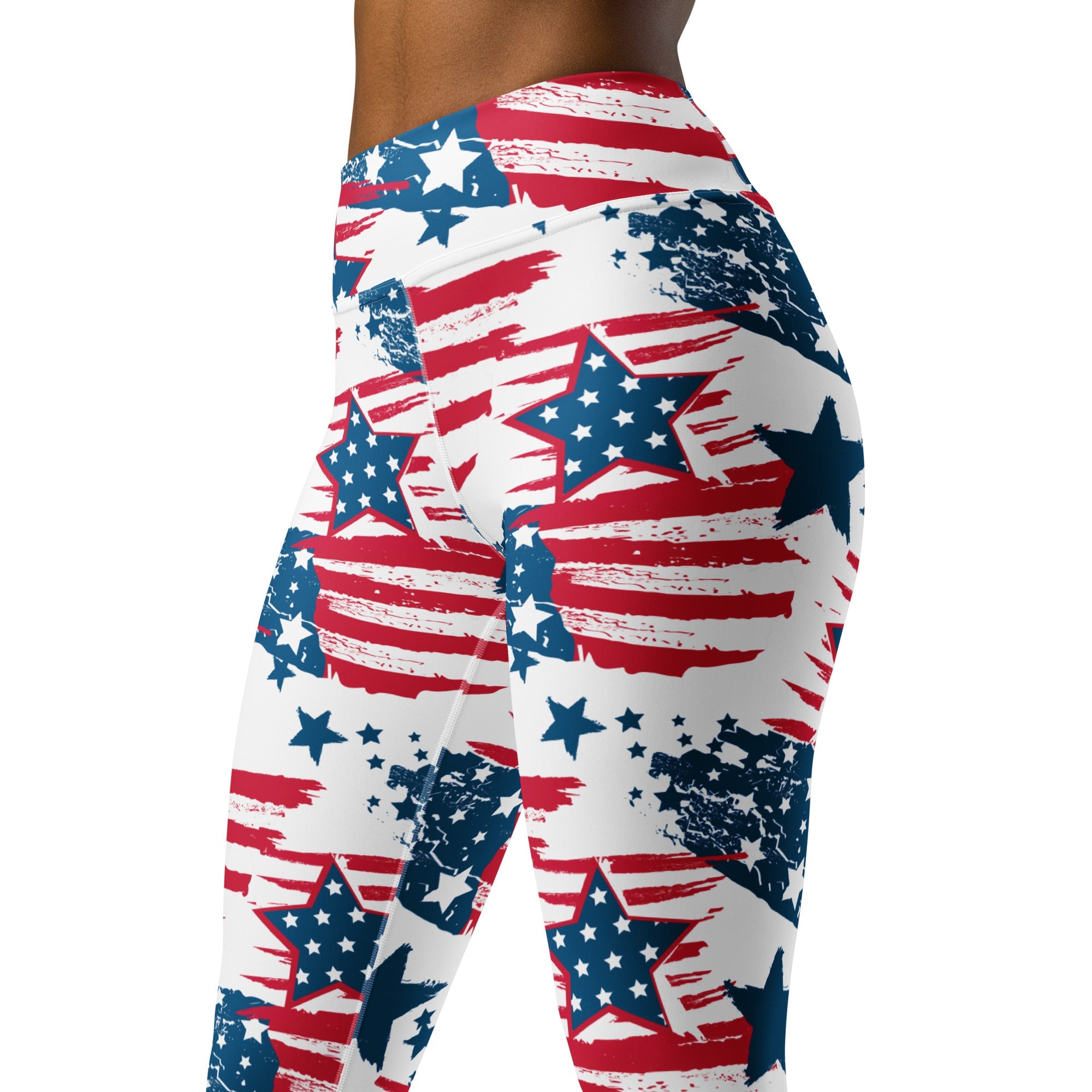 Patriotic Pride Yoga Leggings