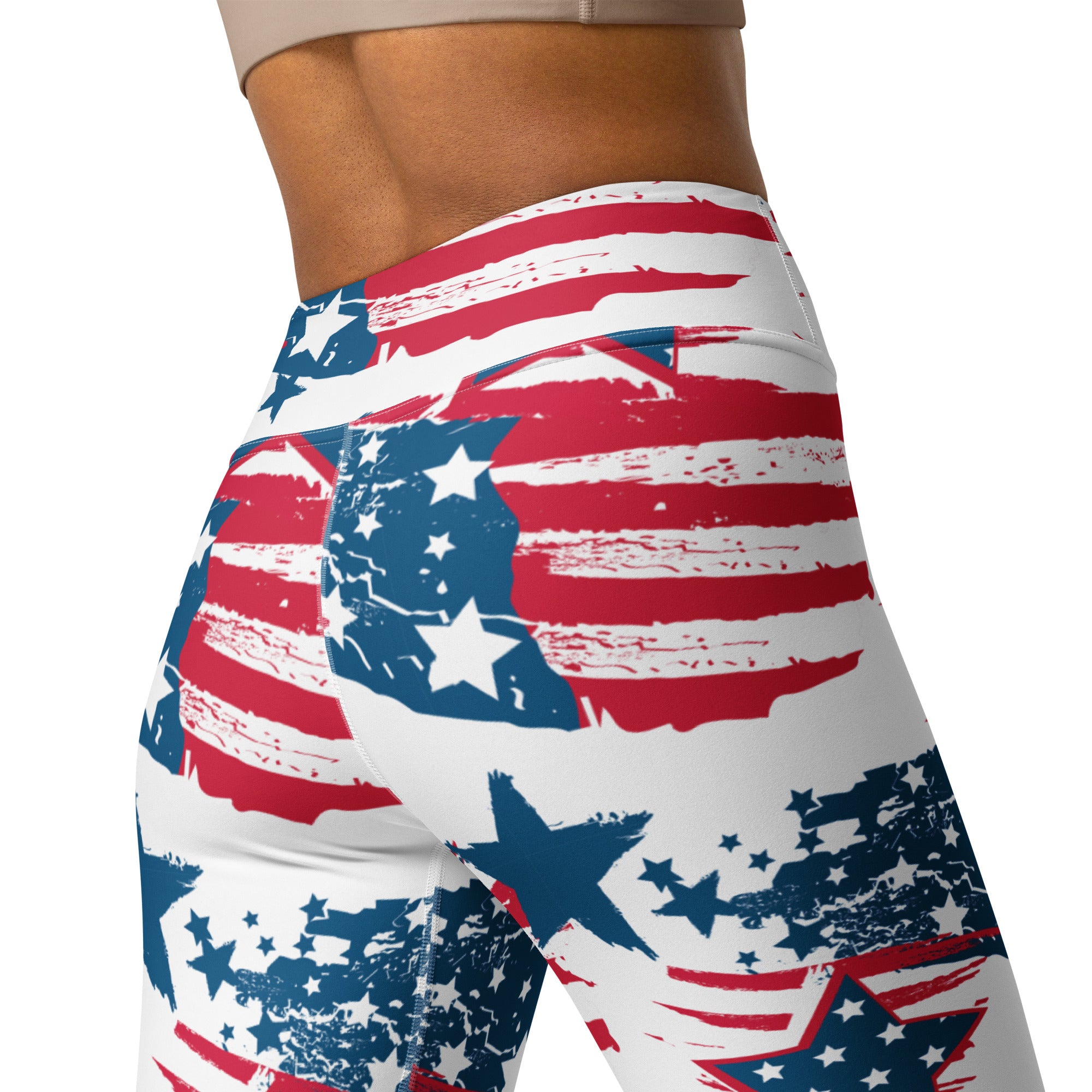 Patriotic Pride Yoga Leggings