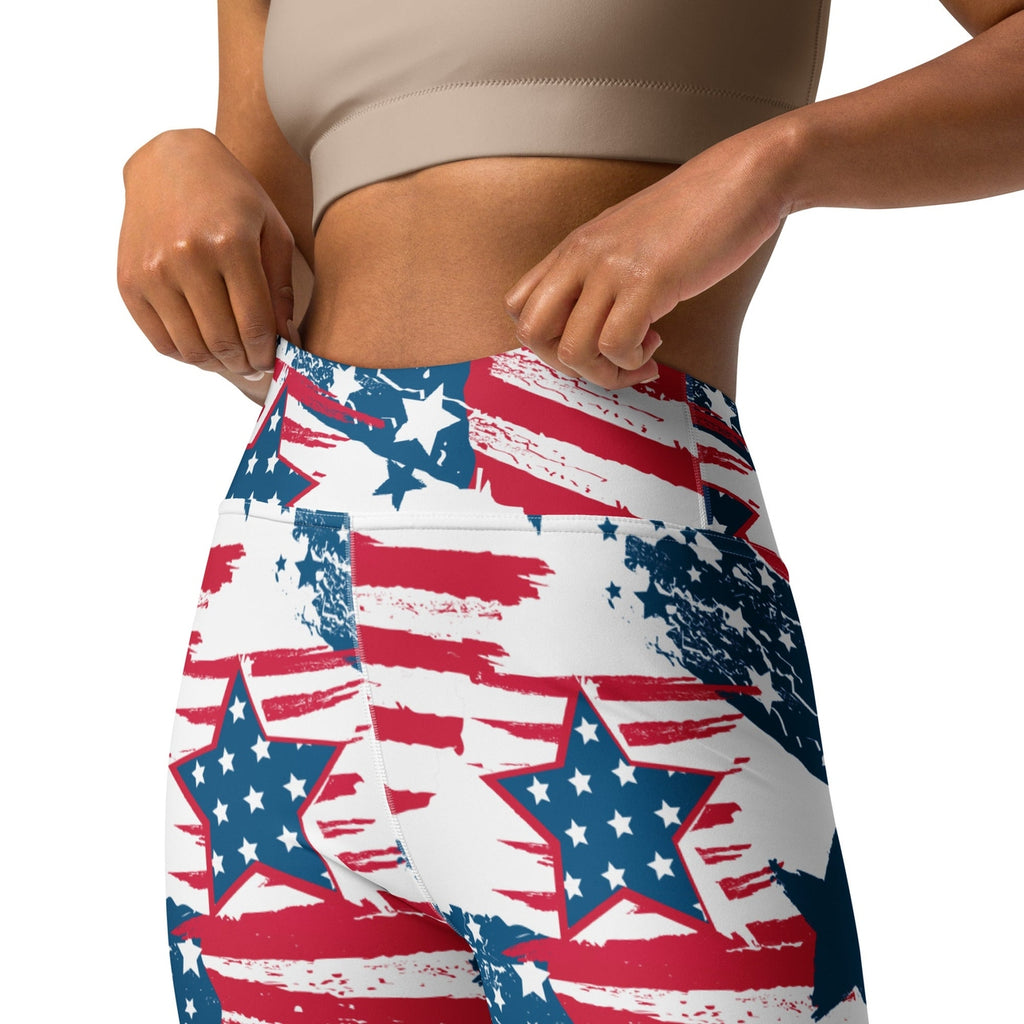Patriotic Pride Yoga Leggings