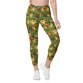 Paw Camo Leggings With Pockets