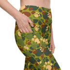 Paw Camo Leggings With Pockets