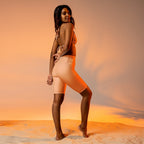 Peach Fuzz Biker Shorts
