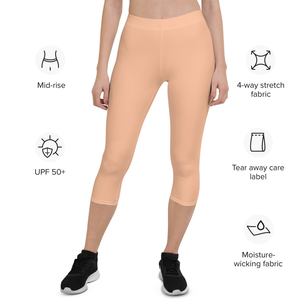 Peach Fuzz Capris