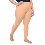 Peach Fuzz Plus Size Leggings