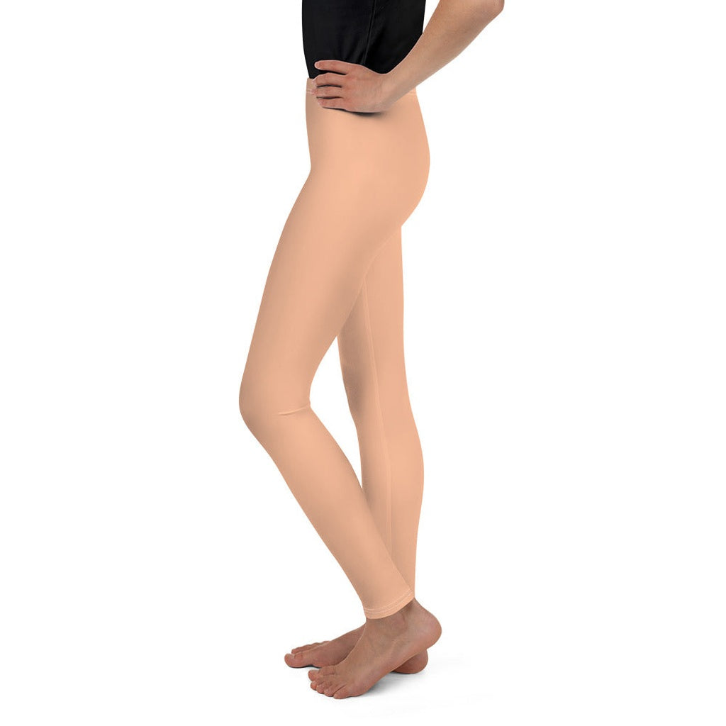 Peach Fuzz Youth Leggings