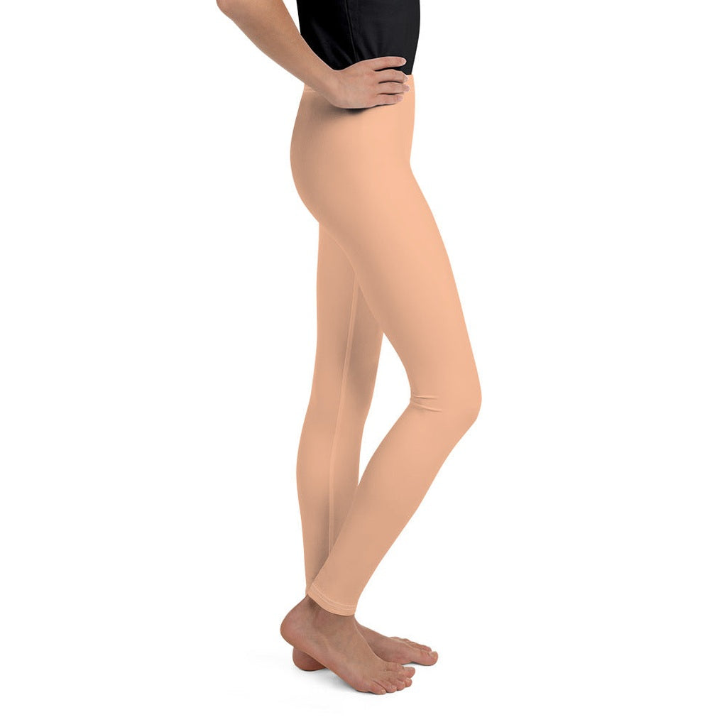 Peach Fuzz Youth Leggings