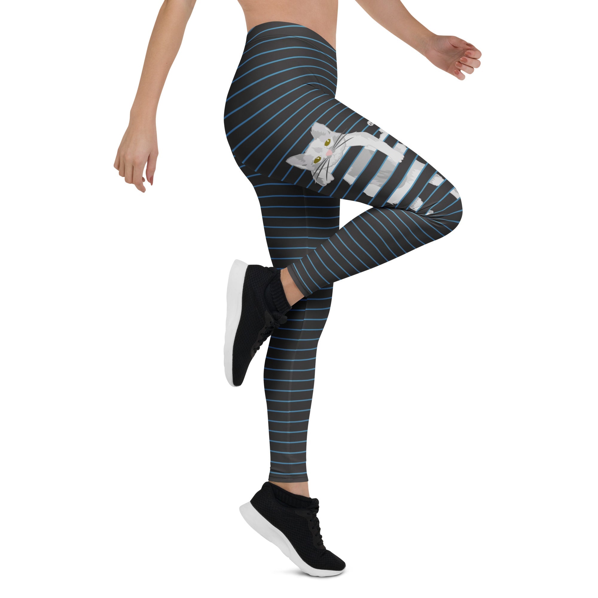 Peek A Boo Cat Leggings