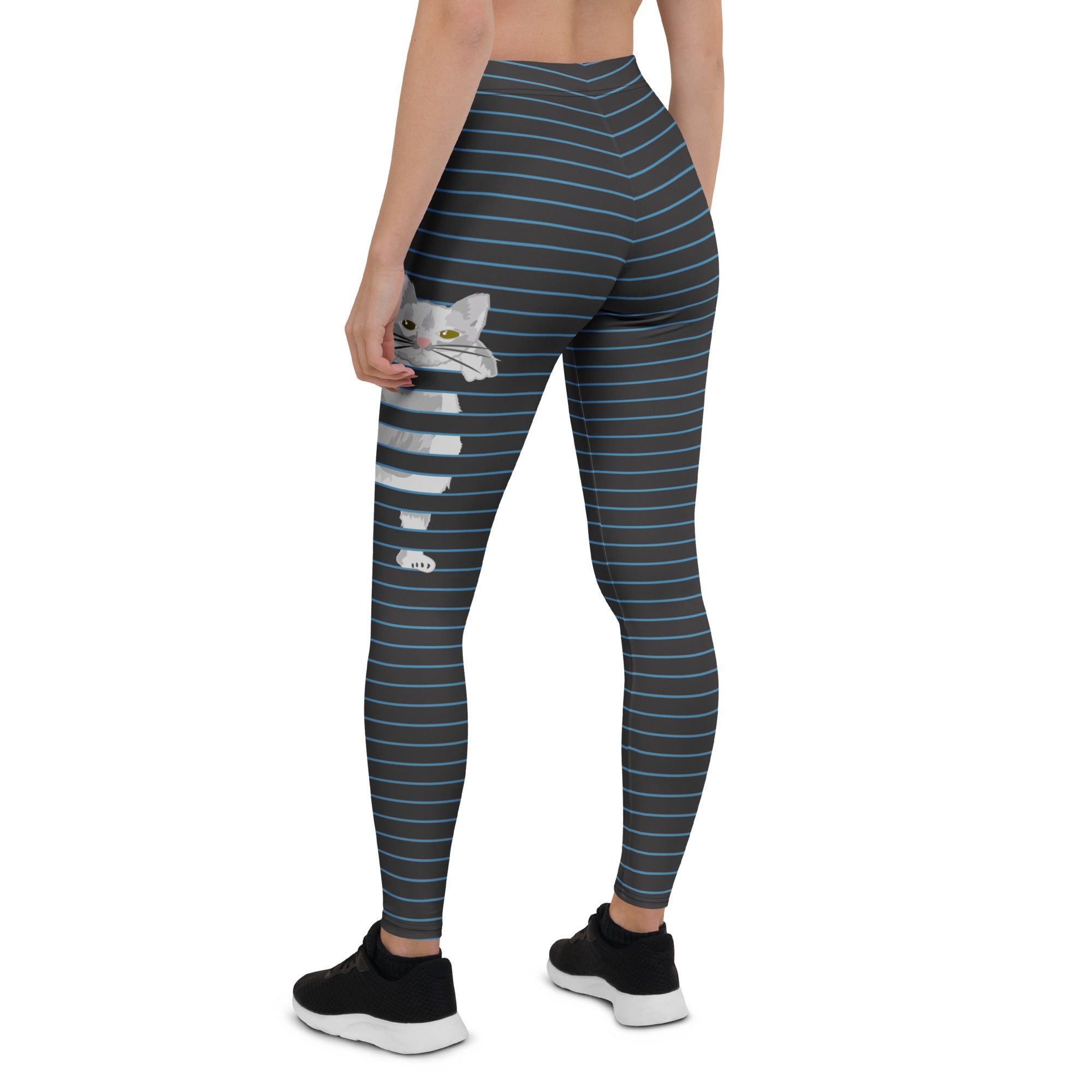 Peek A Boo Cat Leggings