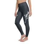 Peek A Boo Cat Yoga Leggings