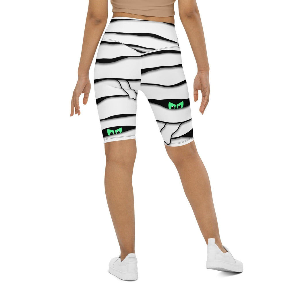 Peek-a-Boo Mummy Biker Shorts
