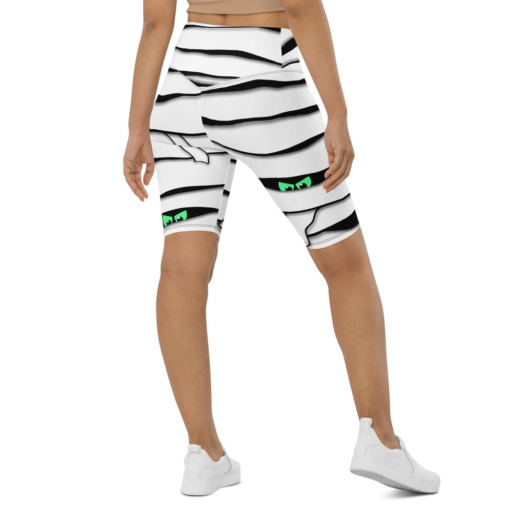 Peek-a-Boo Mummy Biker Shorts