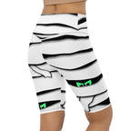 Peek-a-Boo Mummy Biker Shorts