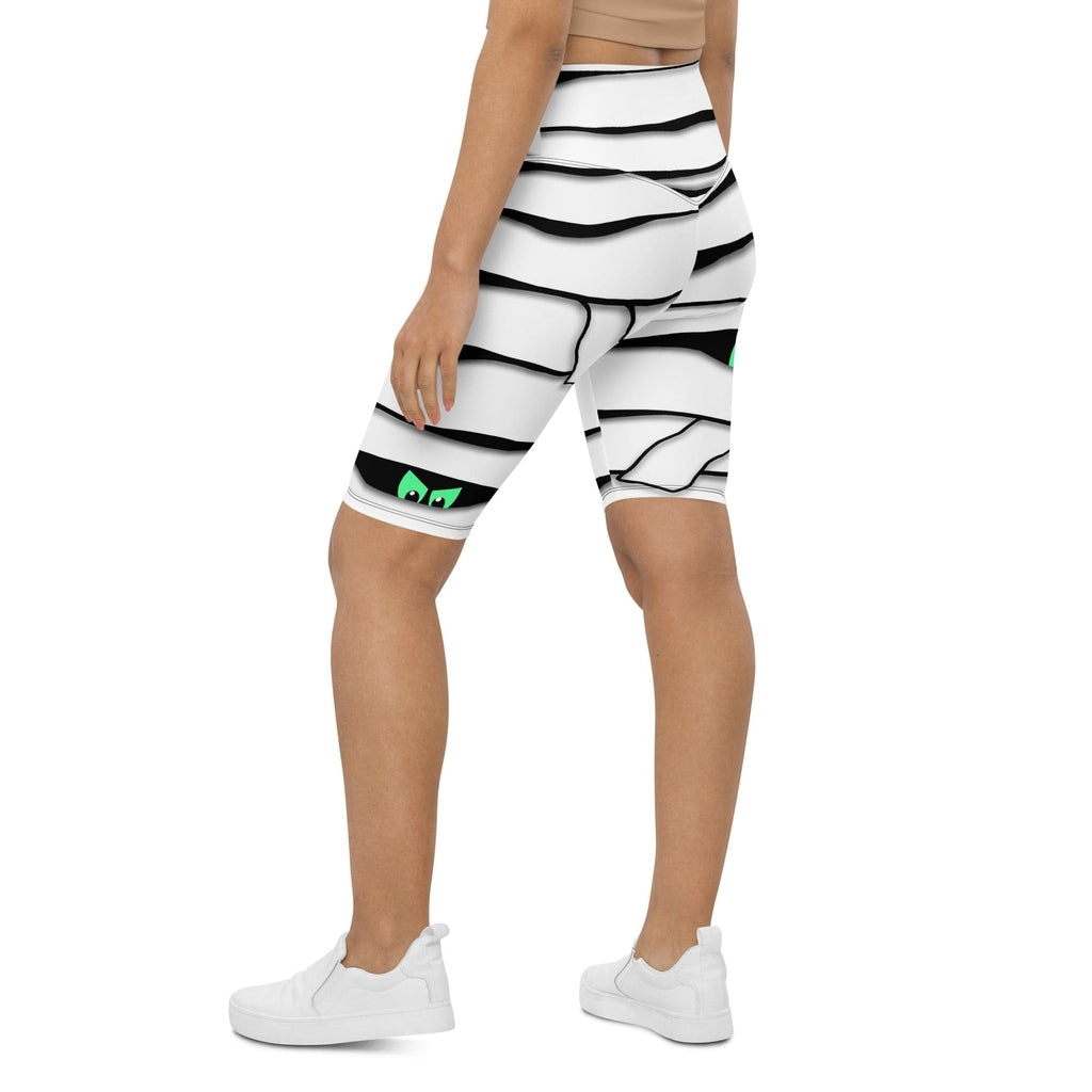Peek-a-Boo Mummy Biker Shorts
