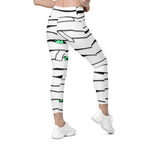 Peek-a-Boo Mummy Leggings With Pockets