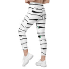 Peek-a-Boo Mummy Leggings With Pockets