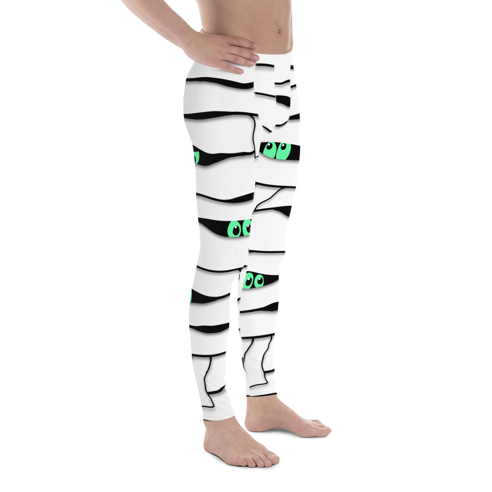 Peek-a-Boo Mummy Men's Leggings