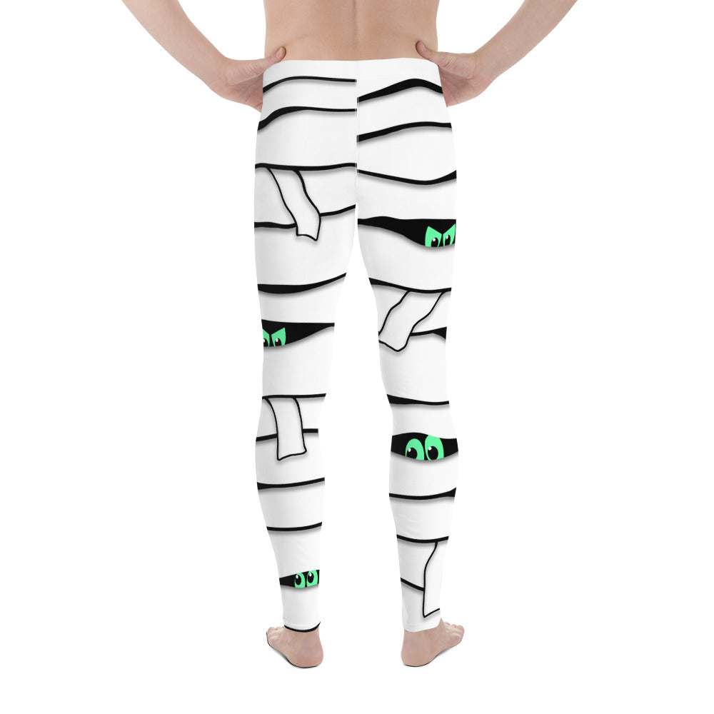 Peek-a-Boo Mummy Men's Leggings