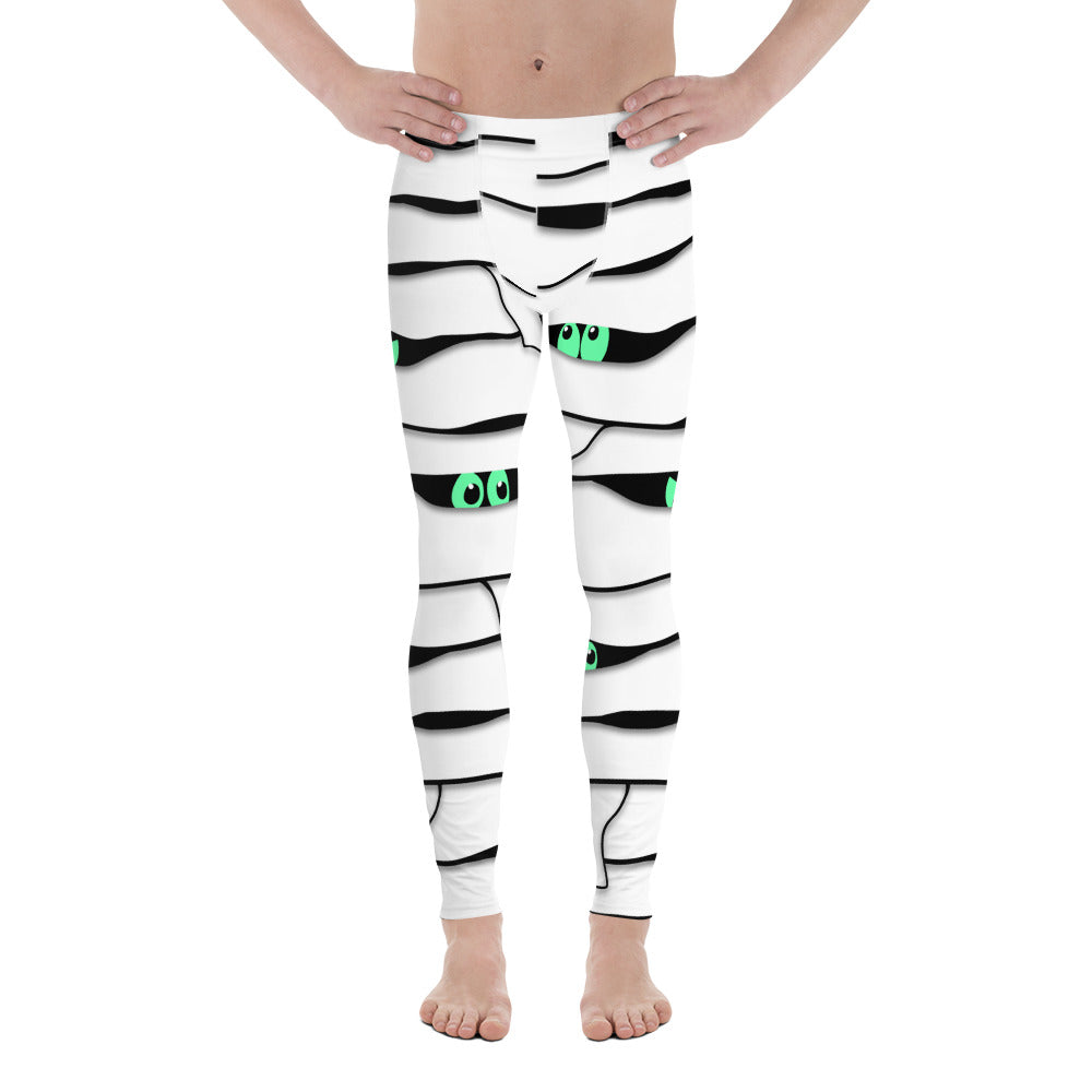 Peek-a-Boo Mummy Men's Leggings