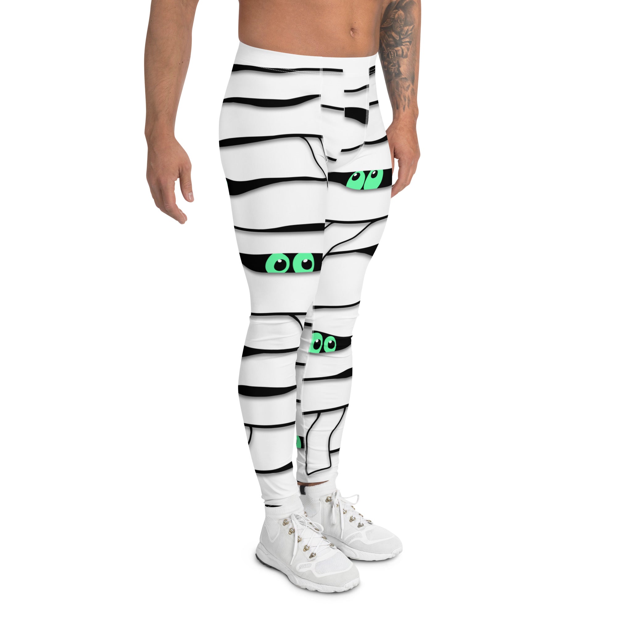 Peek-a-Boo Mummy Men's Leggings