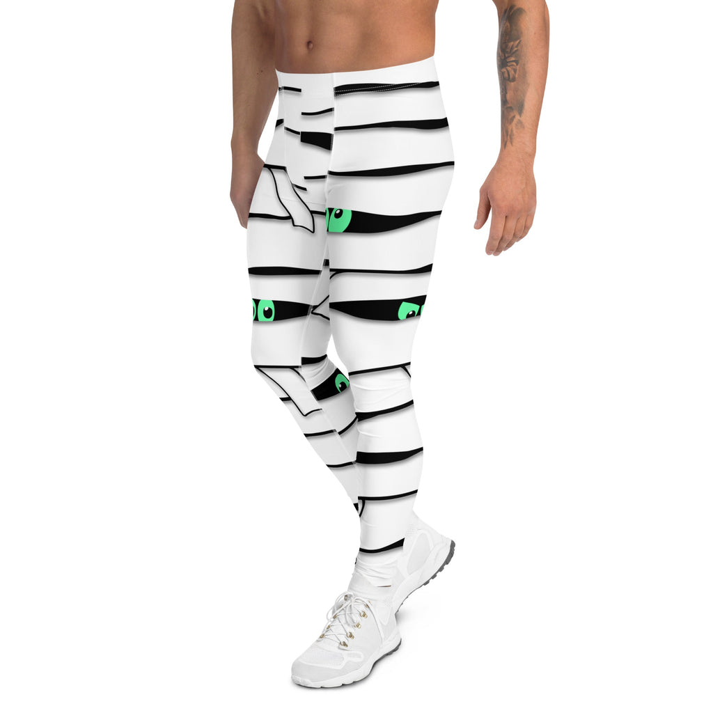 Peek-a-Boo Mummy Men's Leggings