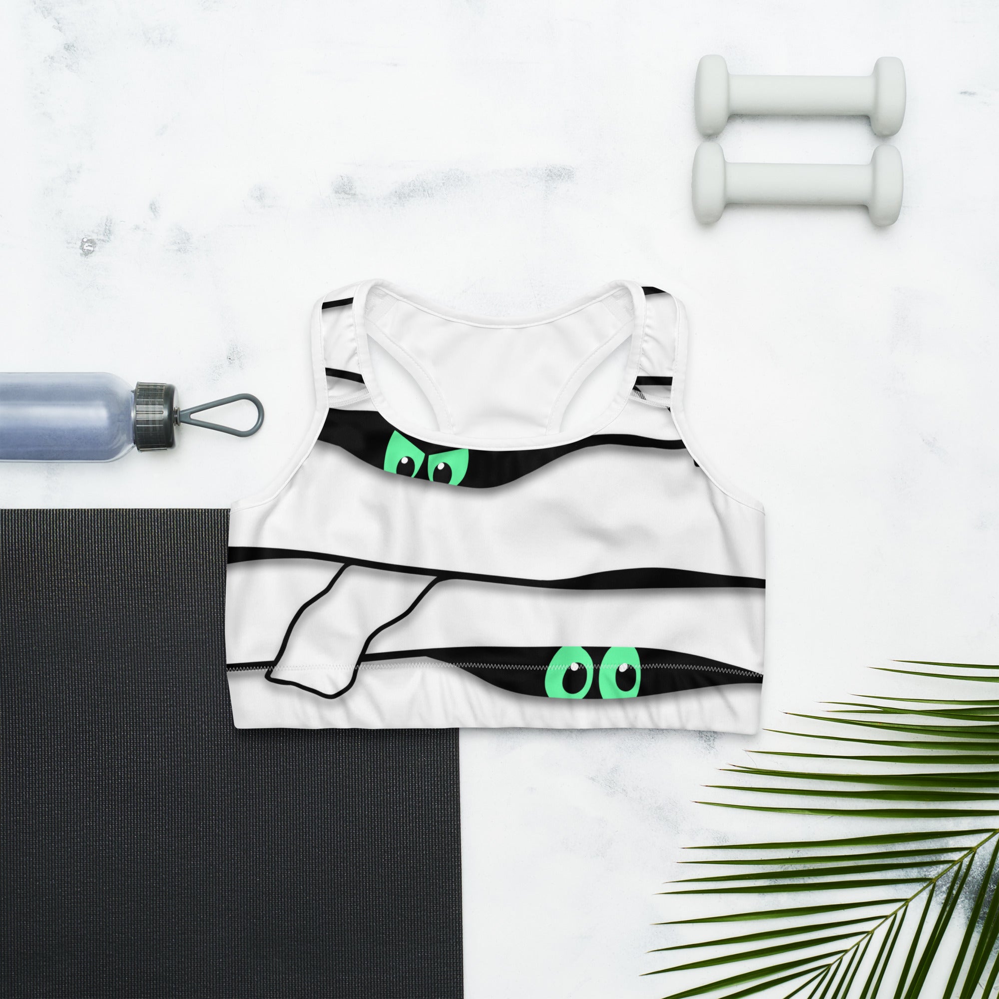 Peek-a-Boo Mummy Sports Bra