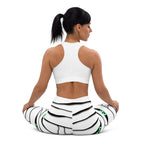 Peek-a-Boo Mummy Yoga Leggings