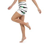 Peek-a-Boo Mummy Yoga Shorts
