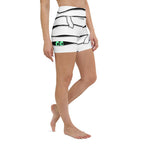 Peek-a-Boo Mummy Yoga Shorts