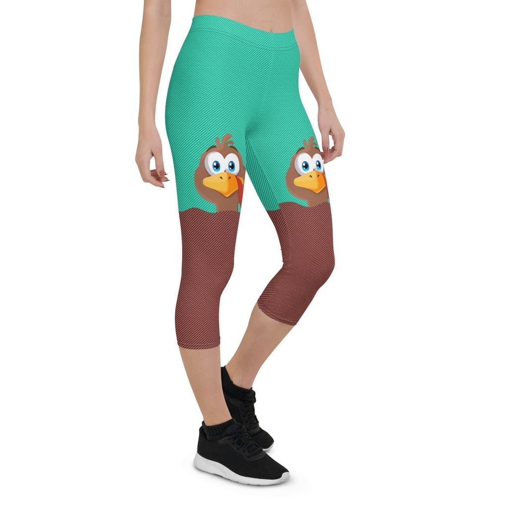 Peeking Turkey Capris