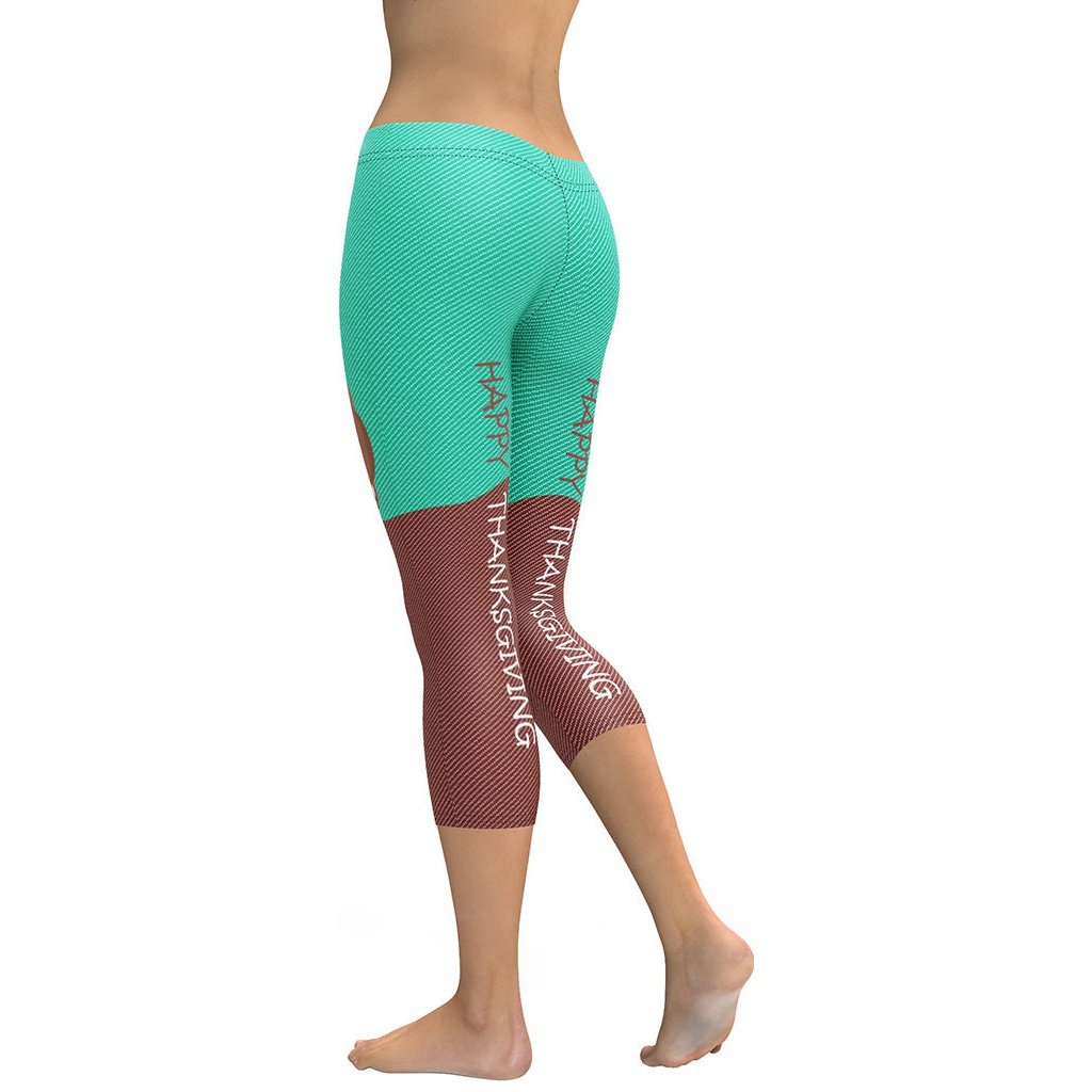 Peeking Turkey Capris