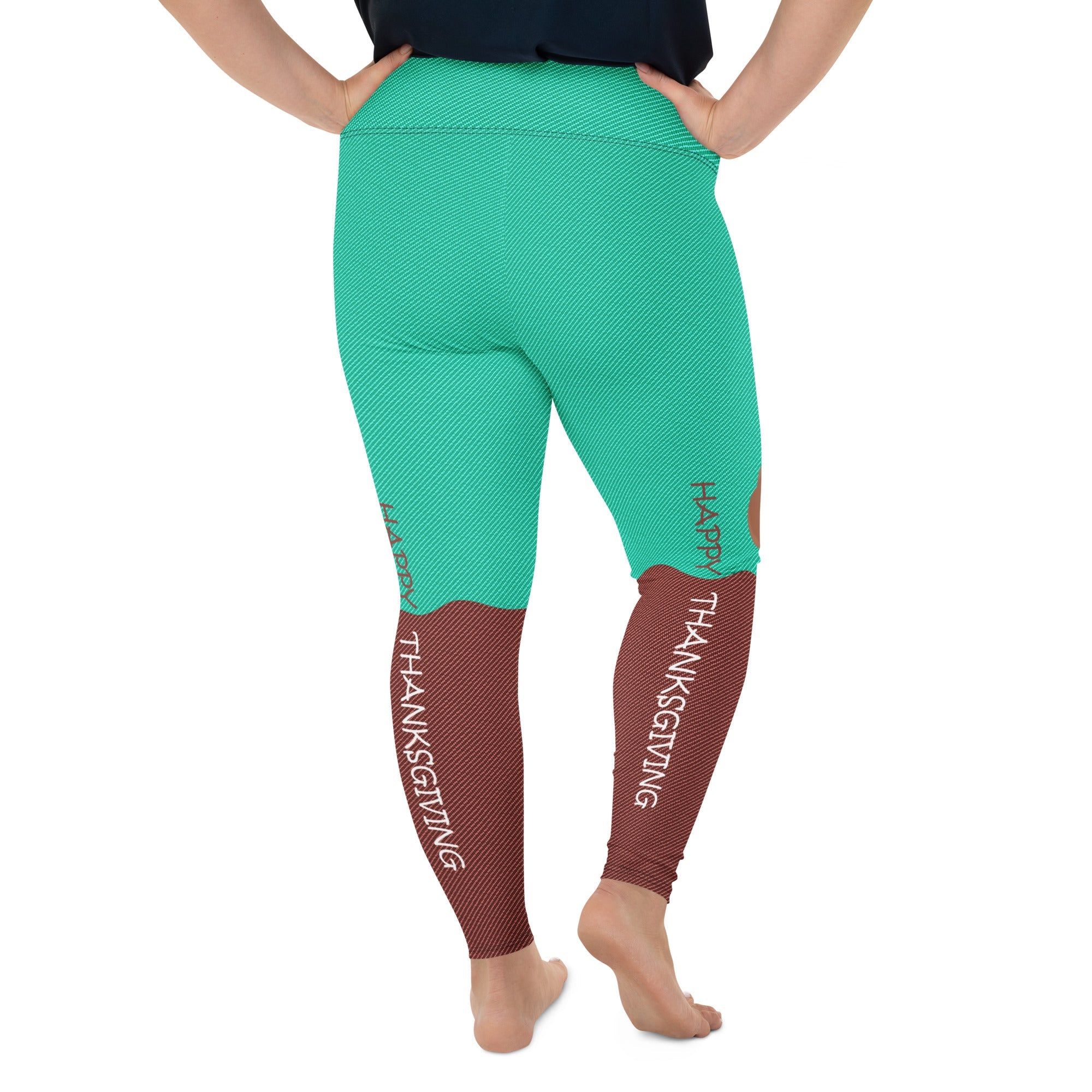 Peeking Turkey Plus Size Leggings