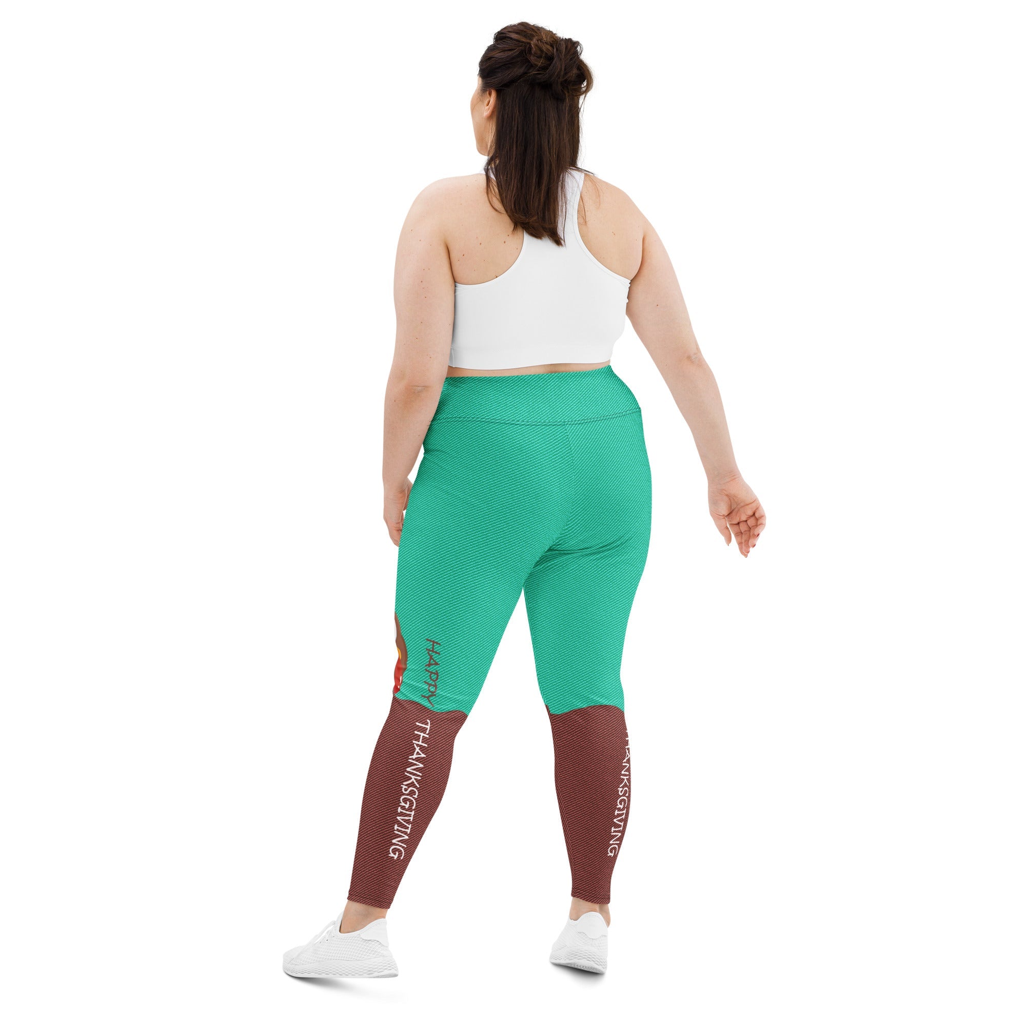 Peeking Turkey Plus Size Leggings