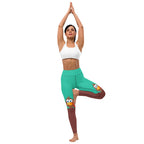 Peeking Turkey Yoga Leggings