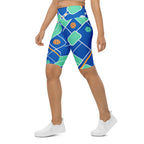 Pickleball Inspired Biker Shorts