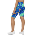 Pickleball Inspired Biker Shorts