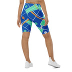 Pickleball Inspired Biker Shorts