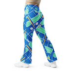 Pickleball Inspired Flare Leggings