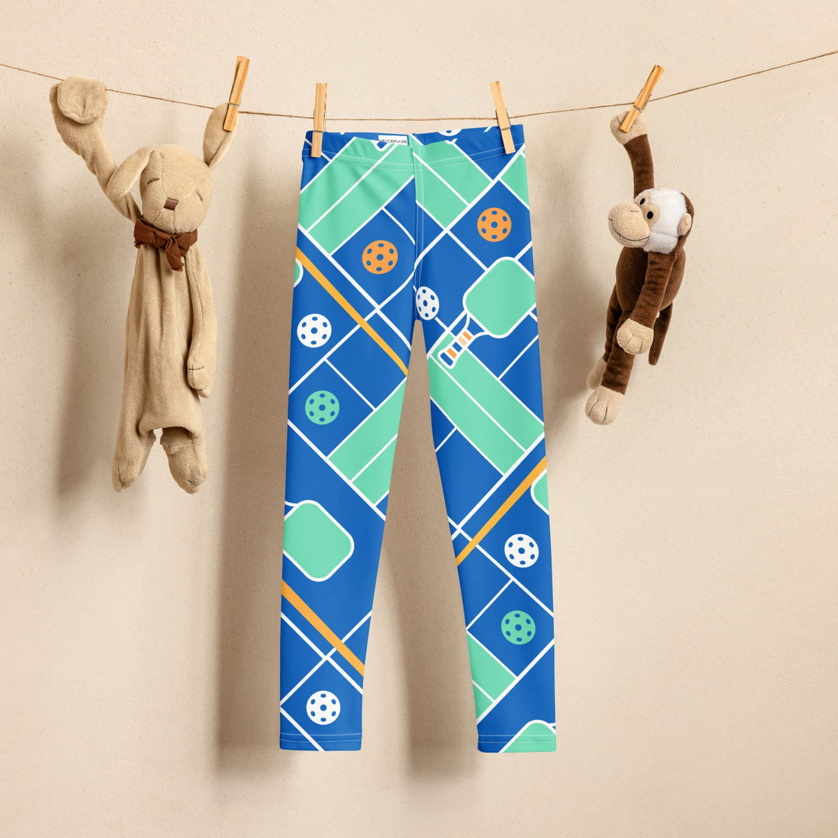 Pickleball Inspired Kid's Leggings
